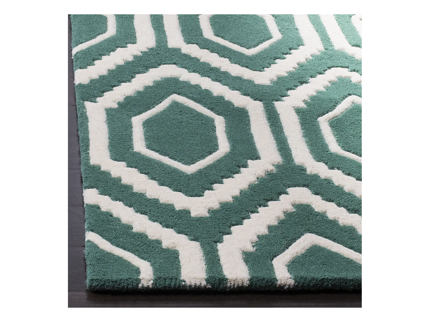 Tapis Bleu/Neutre 61 X 91 cm - Essex