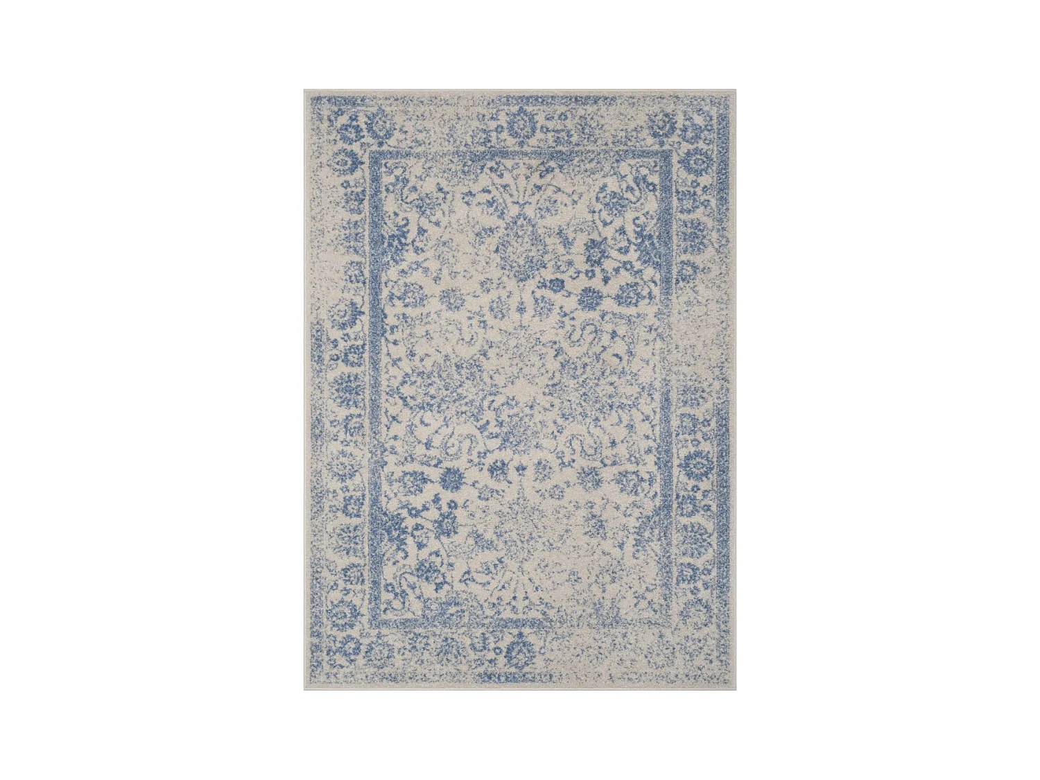 Tapis Neutre/Bleu 235 x 305 cm - Lucinda