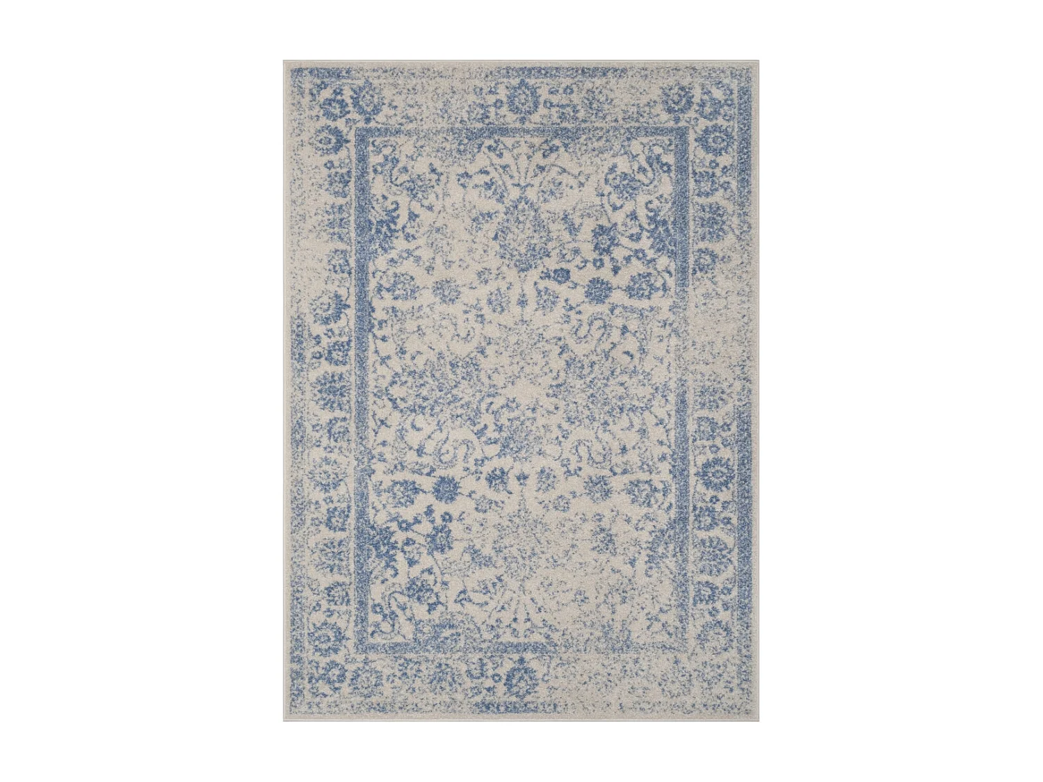 Tapis Neutre/Bleu 235 x 305 cm - Lucinda