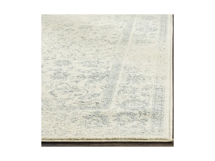 Tapis Neutre/Bleu/Gris 76 X 183 cm - Lucinda