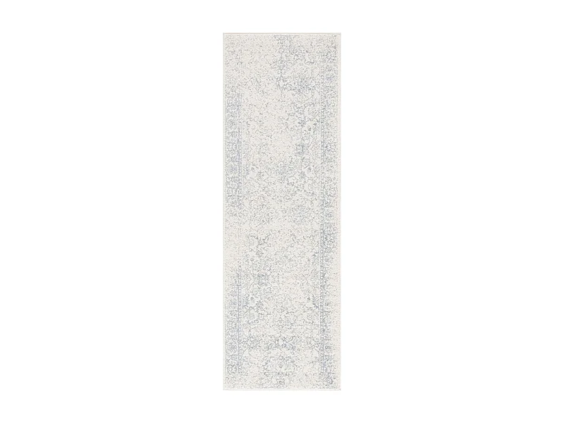 Tapis Neutre/Bleu/Gris 76 X 183 cm - Lucinda