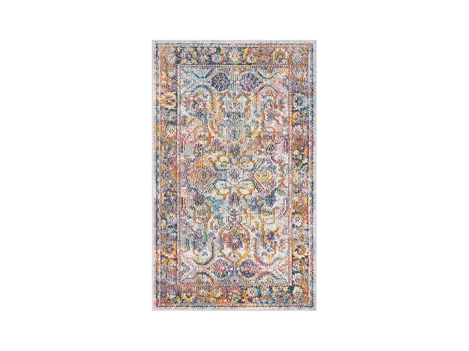 Tapis Bleu/Orange 122 X 183 cm - Davide
