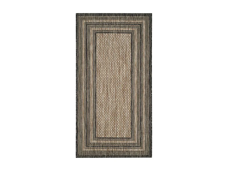 Tapis Naturel/Noir 79 X 152 cm - Anwen