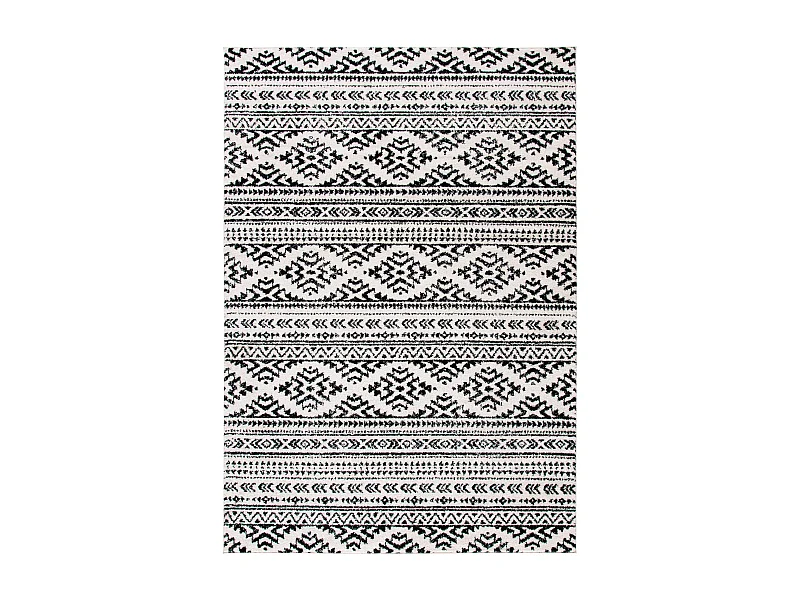 Tapis Neutre/Noir 91 X 152 cm - Hope