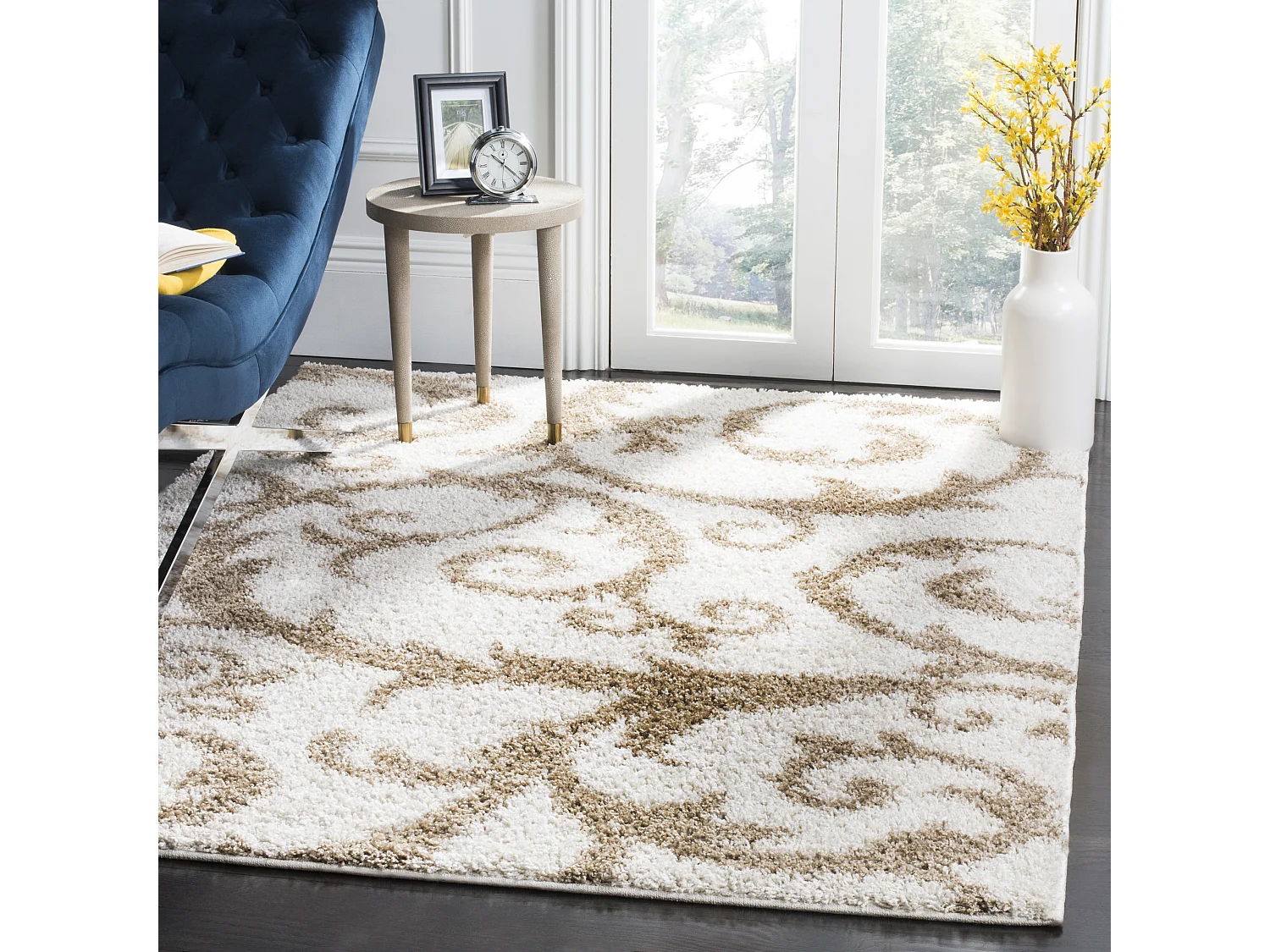 Tapis Neutre/Blanc 155 X 229 cm - Altan