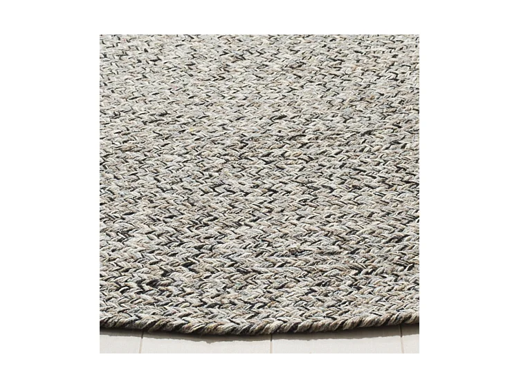 Tapis Ivoire/Gris Acier 122 X 122 cm - Hesper