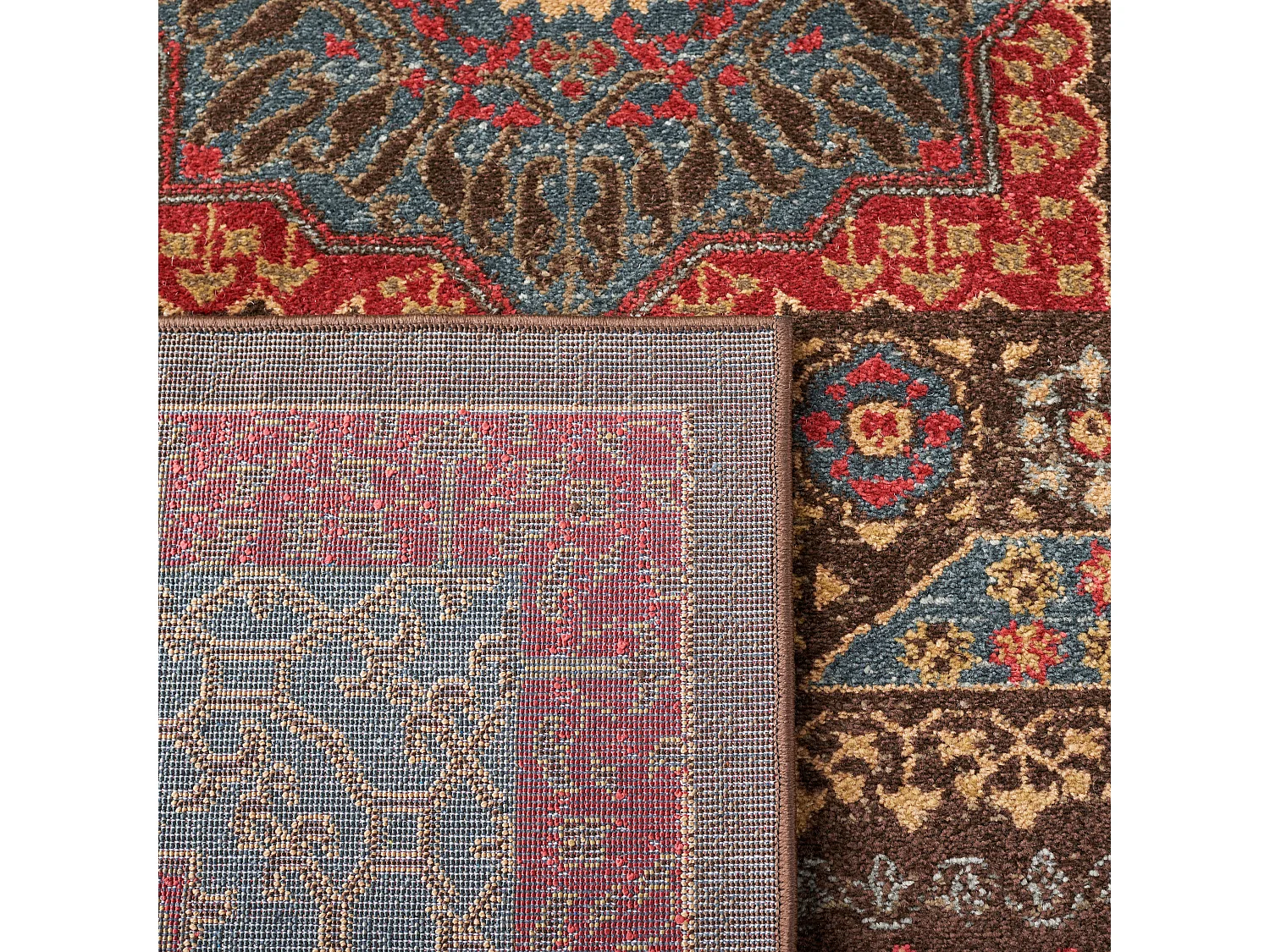 Tapis Bleu/Rouge 122 X 170 cm - Sutton