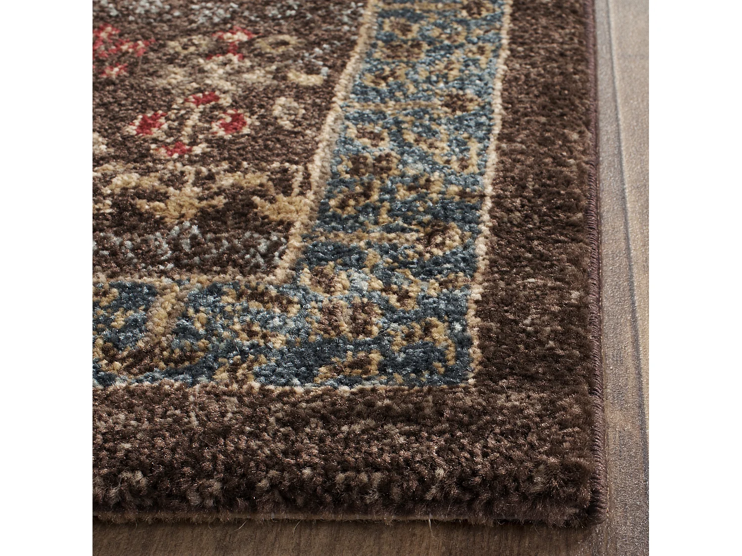 Tapis Bleu/Rouge 122 X 170 cm - Sutton