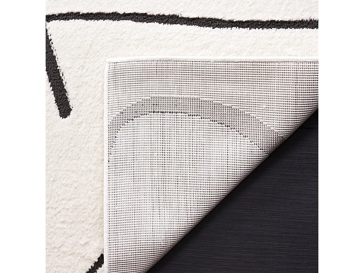 Tapis IVOIRE/NOIR 66 X 183 cm - Beatrix
