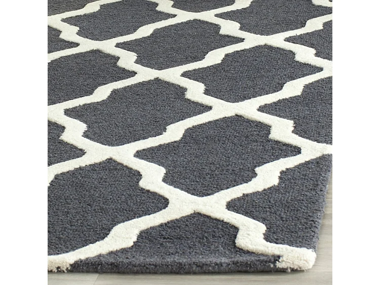 Tapis Gris/Neutre 91 X 152 cm - Ava