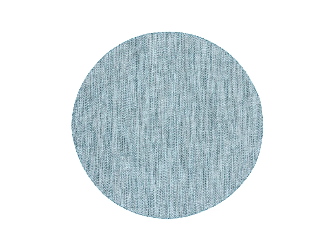 Tapis Bleu Gris 201 X 201 cm - Solstice
