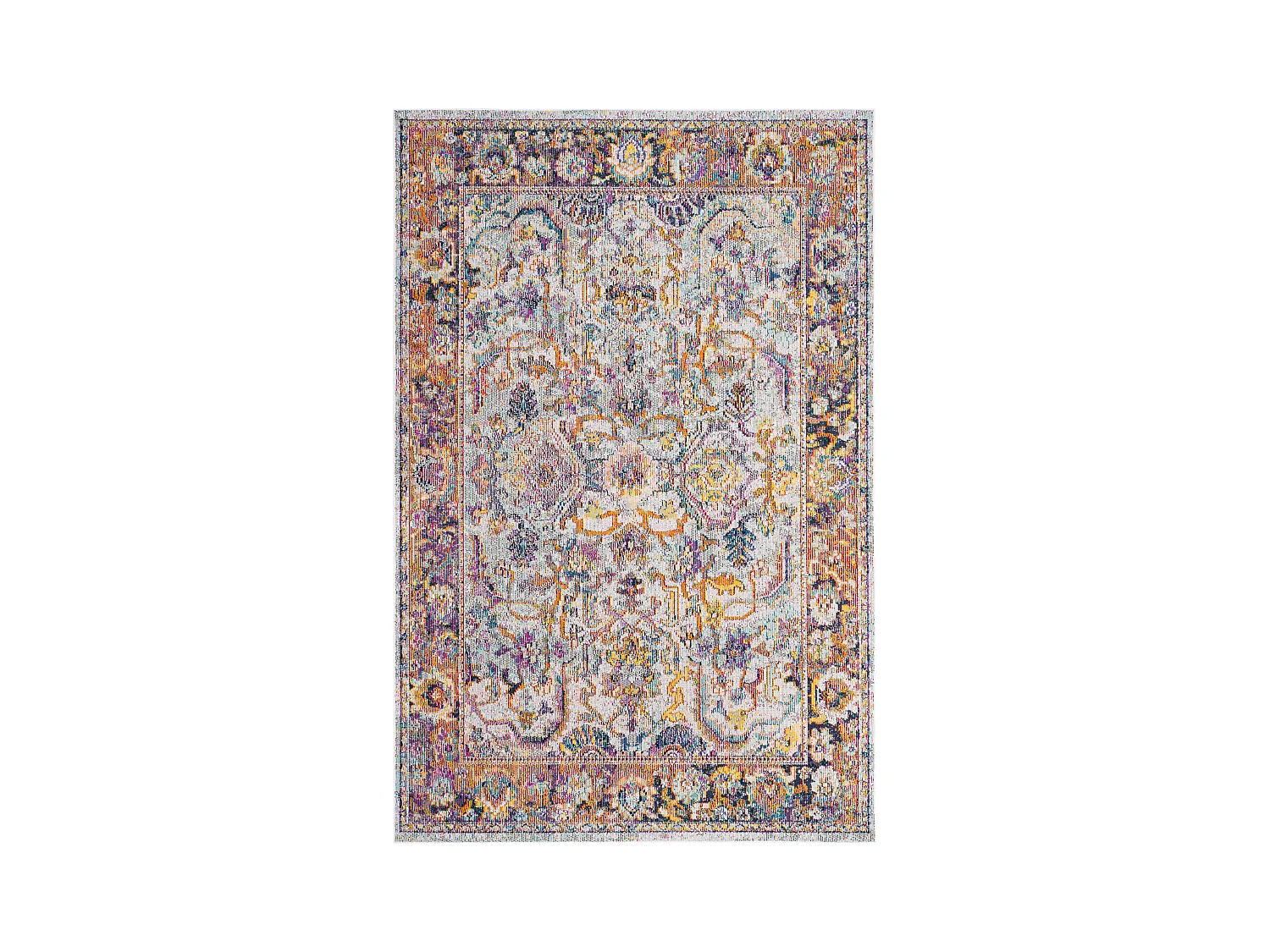 Tapis Bleu/Orange 201 X 279 cm - Davide
