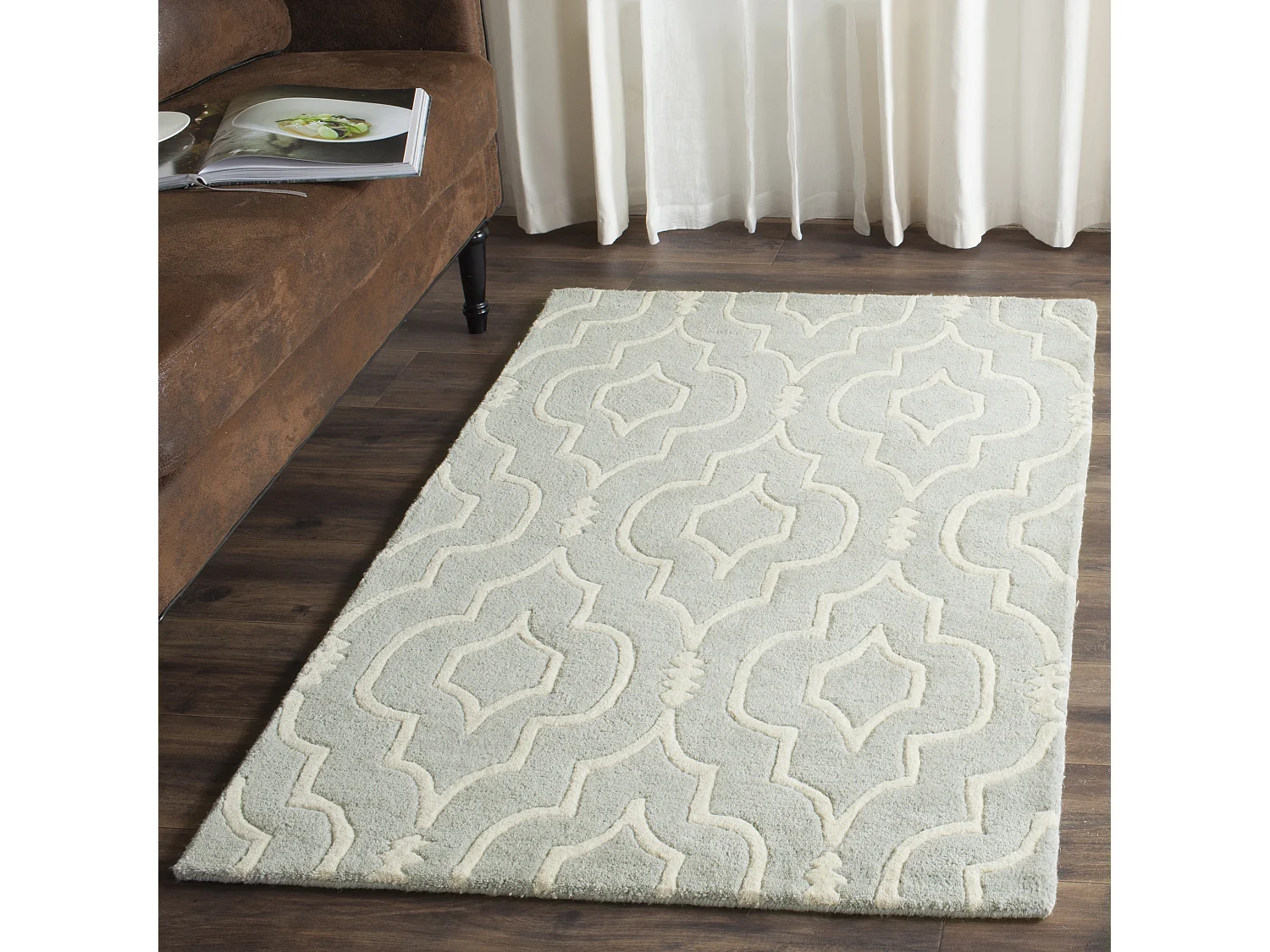 Tapis Gris/Neutre 91 X 152 cm - Ilaria