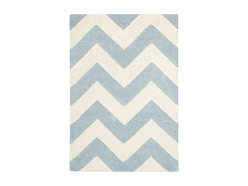 Tapis Bleu/Neutre 61 X 91 cm - Anneliese