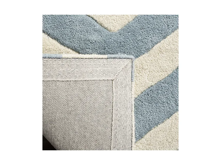 Tapis Bleu/Neutre 61 X 91 cm - Anneliese