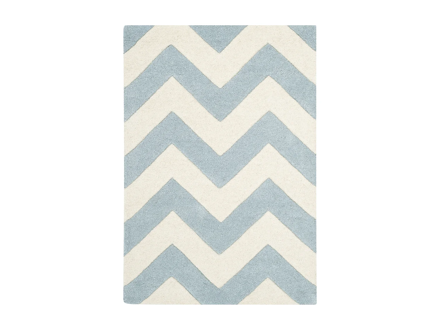 Tapis Bleu/Neutre 61 X 91 cm - Anneliese