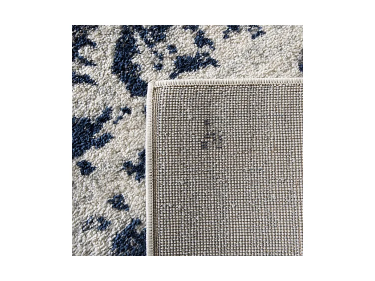 Tapis Neutre/Bleu Marine 274 X 366 cm - Merryl