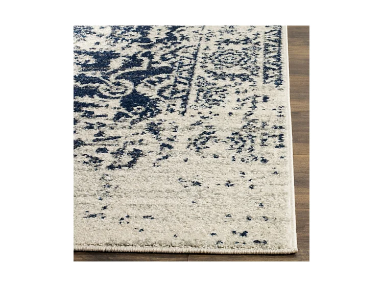 Tapis Neutre/Bleu Marine 274 X 366 cm - Merryl