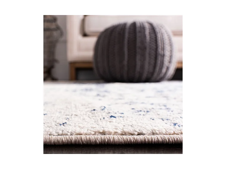 Tapis Neutre/Bleu Marine 274 X 366 cm - Merryl