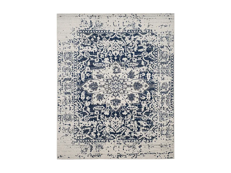 Tapis Neutre/Bleu Marine 274 X 366 cm - Merryl