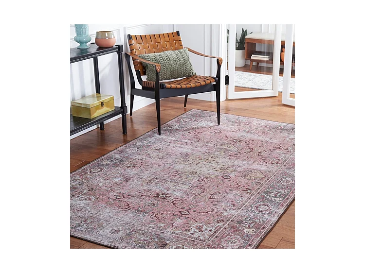 Tapis Rose/Beige 122 X 183 cm - Dahliana