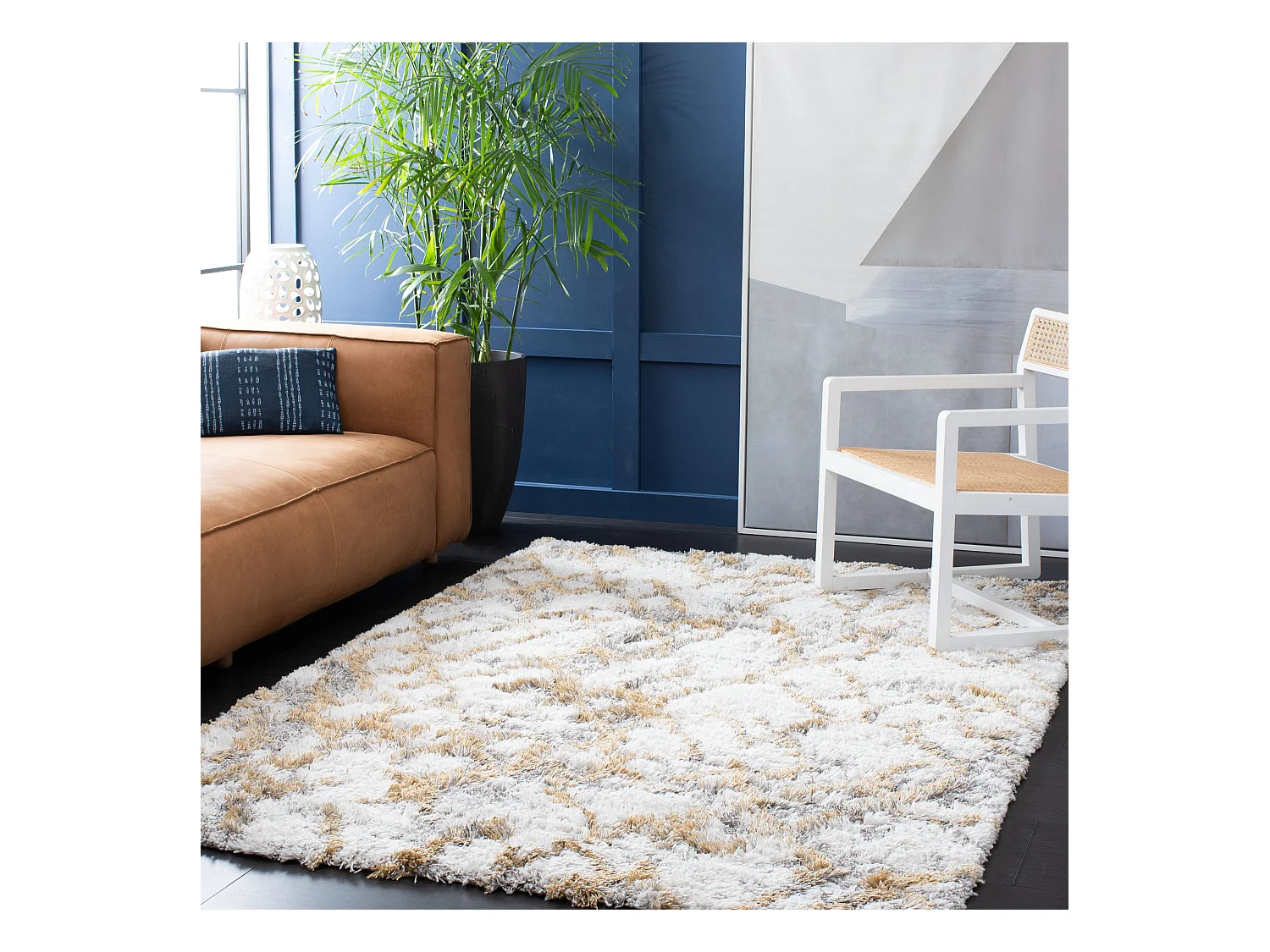 Tapis Blanc 122 X 183 cm - Olegaria