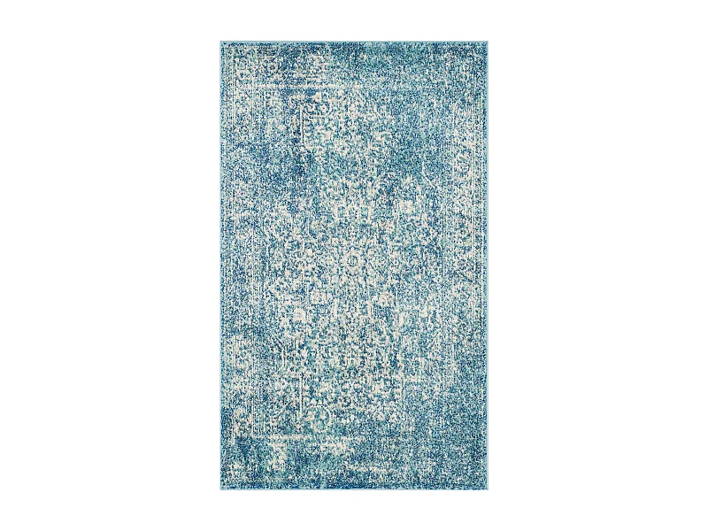 Tapis Bleu/Neutre 122 X 183 cm - Aria