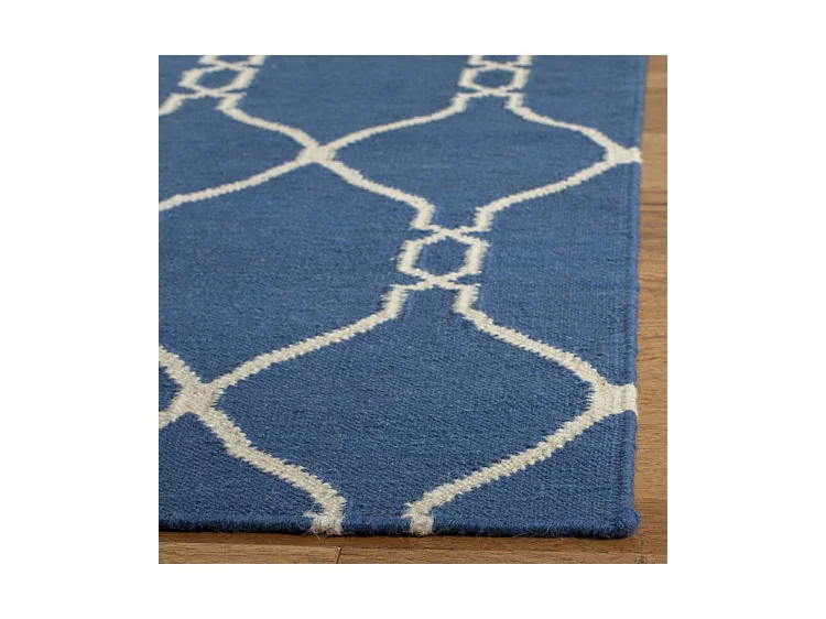 Tapis Bleu Marine 91 X 152 cm - Shena