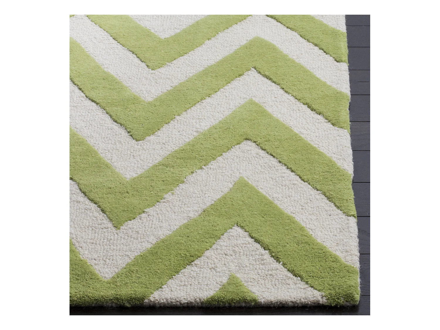 Tapis Vert/Neutre 122 X 183 cm - Stella