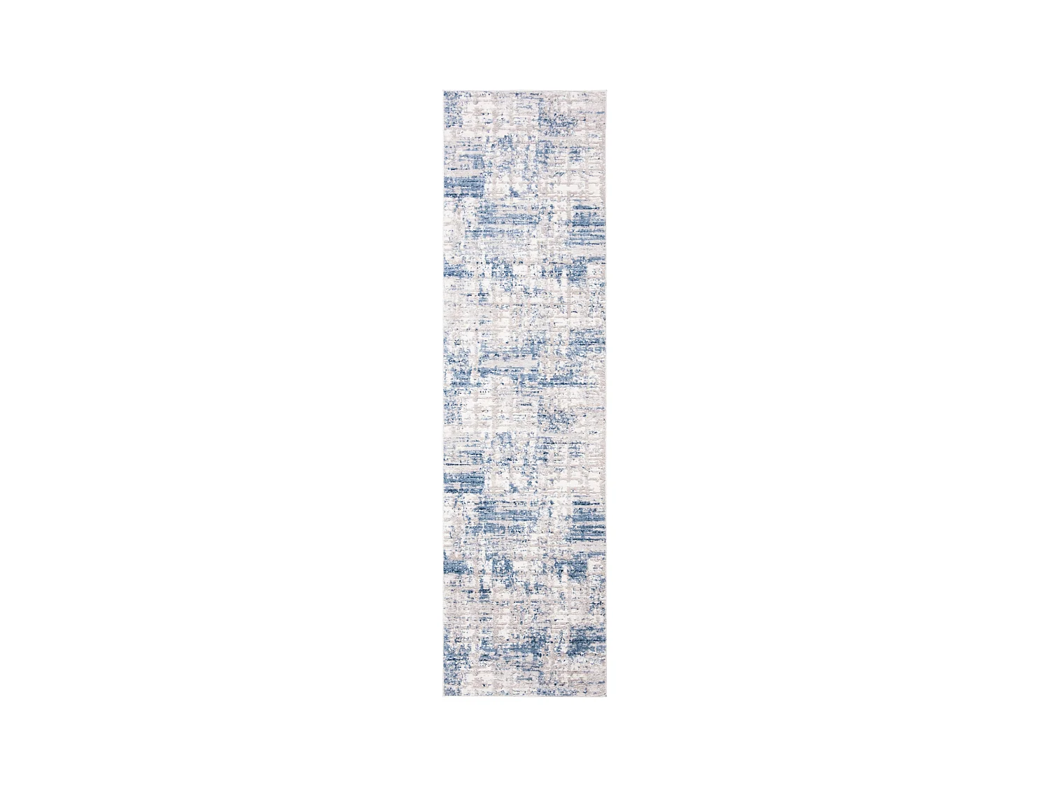 Tapis Bleu/Gris 66 X 183 cm - Azura