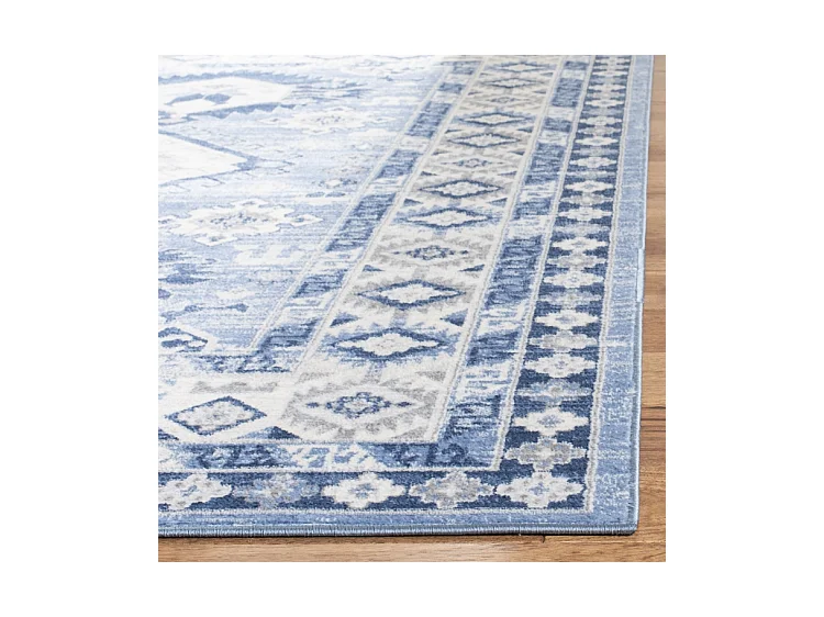 Tapis Bleu/Neutre 61 X 244 cm - Kathleen