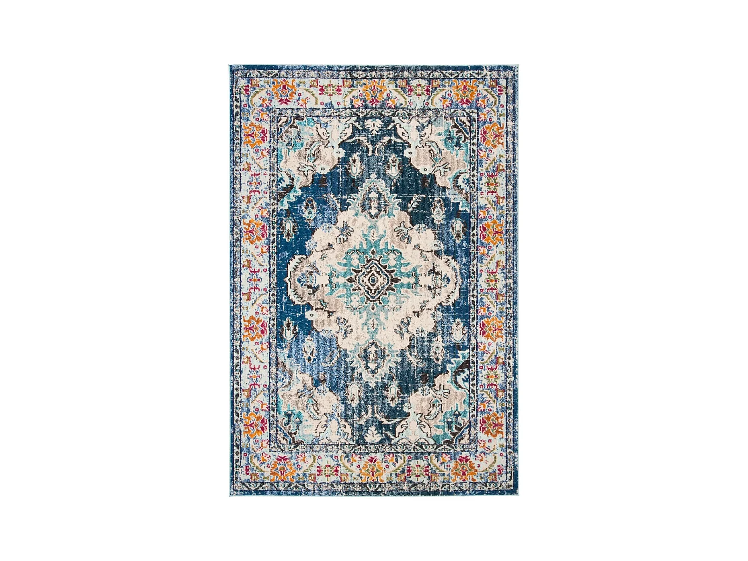 Tapis Bleu Marine/Bleu 183 X 274 cm - Milà