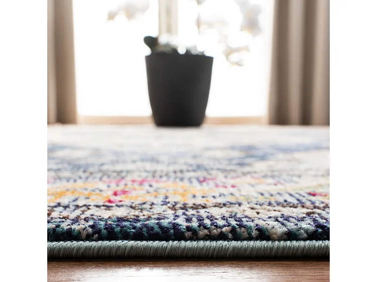 Tapis Bleu Marine/Bleu 183 X 274 cm - Milà