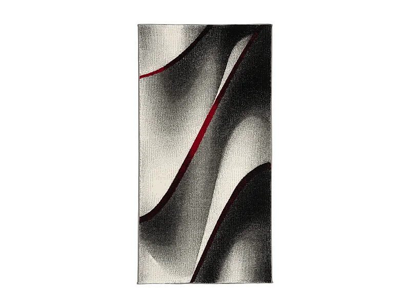 Tapis Gris/Rouge 79 X 152 cm - Eliana