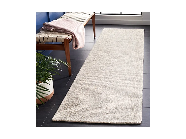 Tapis Ivoire/Gris 69 X 244 cm - Phaedra