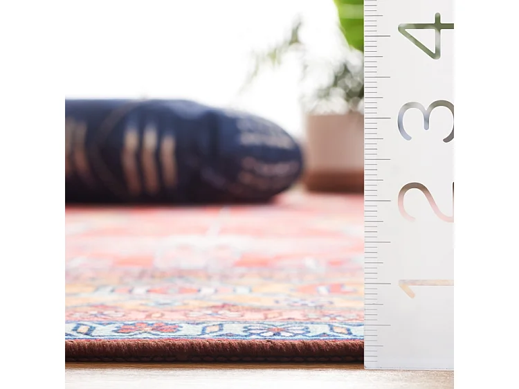 Tapis Rouge/Bleu 152 X 244 cm - Fiora