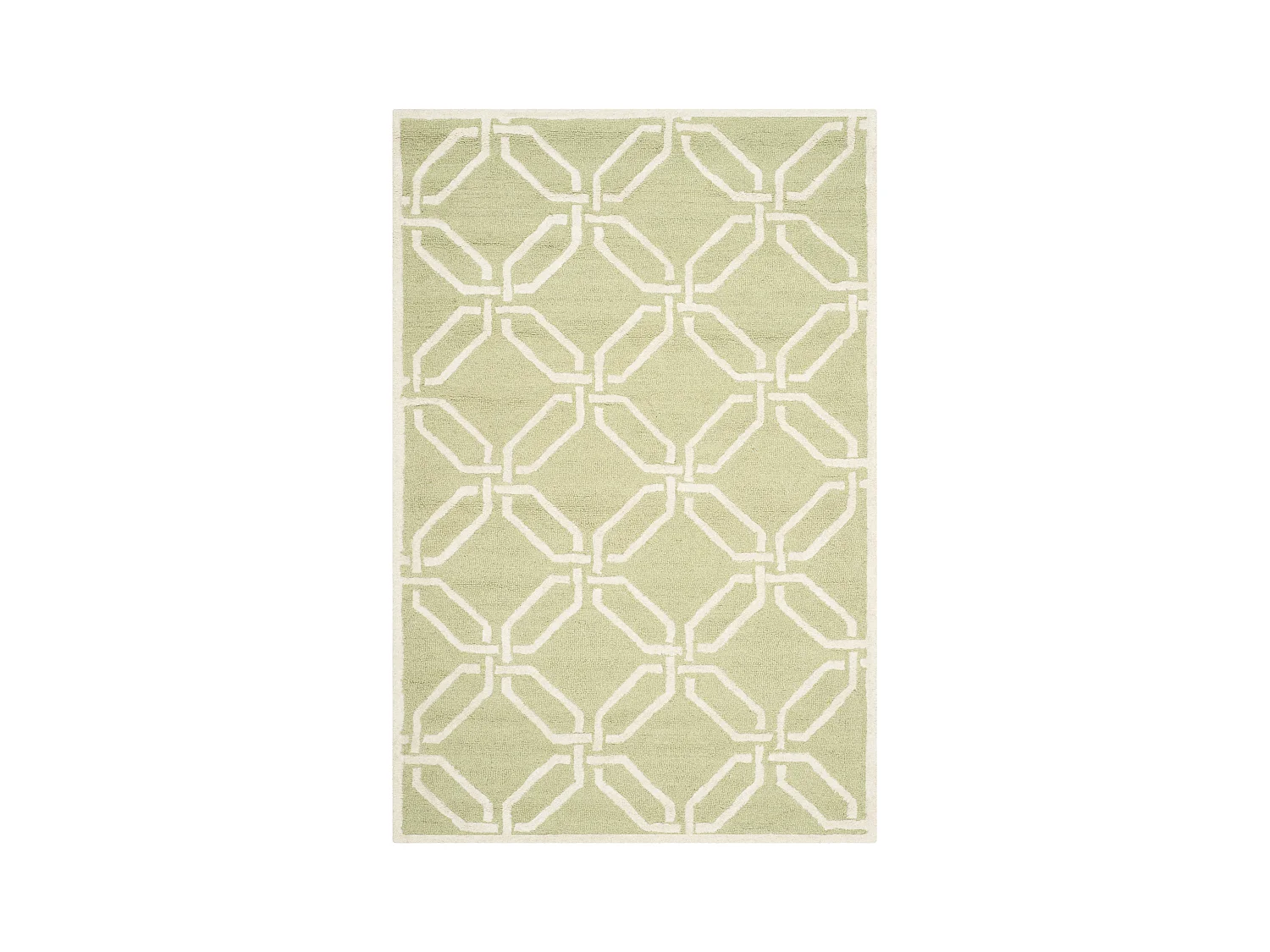Tapis Vert/Neutre 122 X 183 cm - Mollie