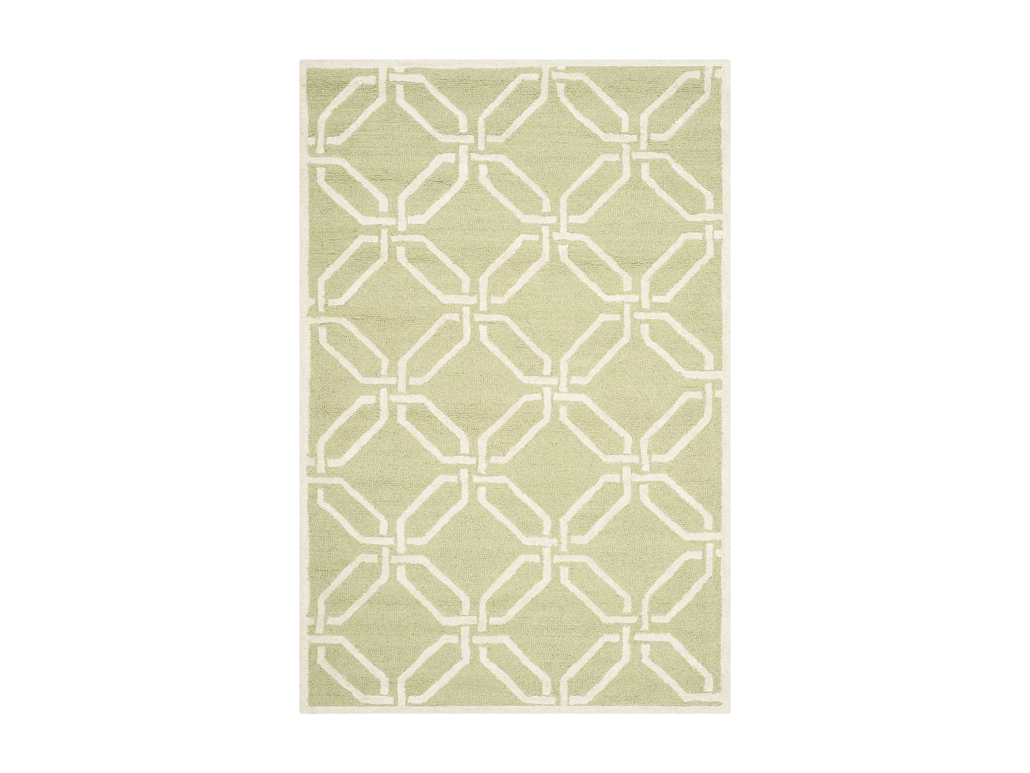 Tapis Vert/Neutre 122 X 183 cm - Mollie