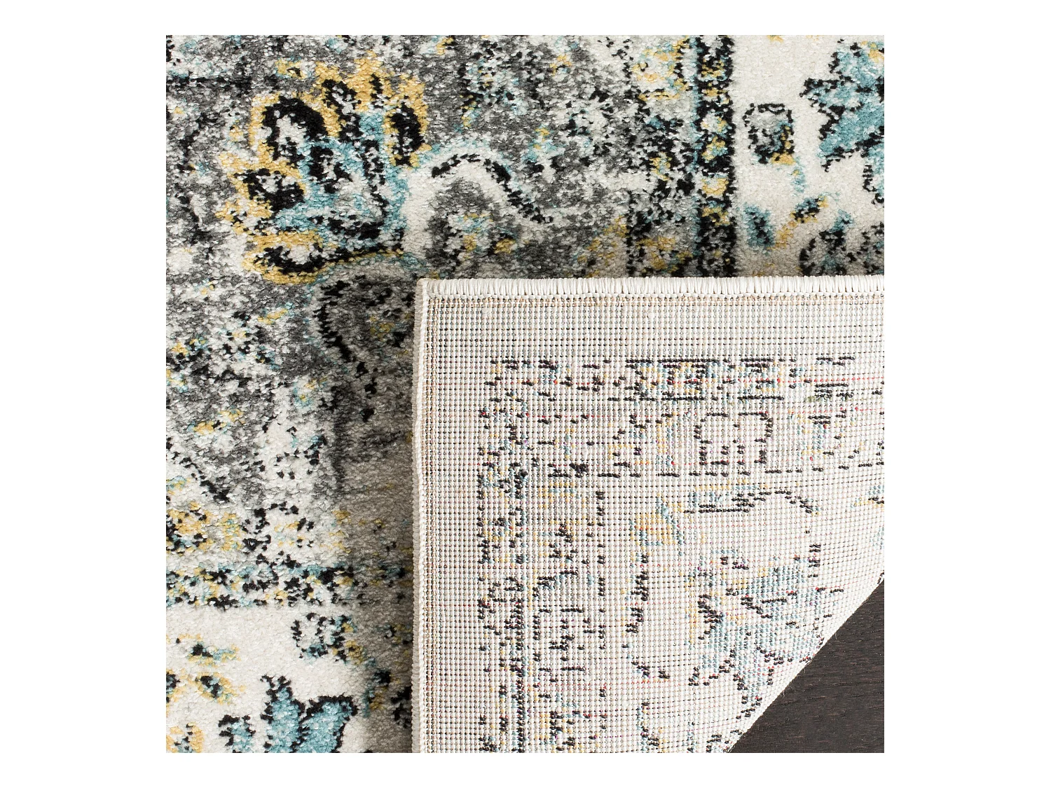 Tapis Gris/Or 122 X 183 cm - Nichol