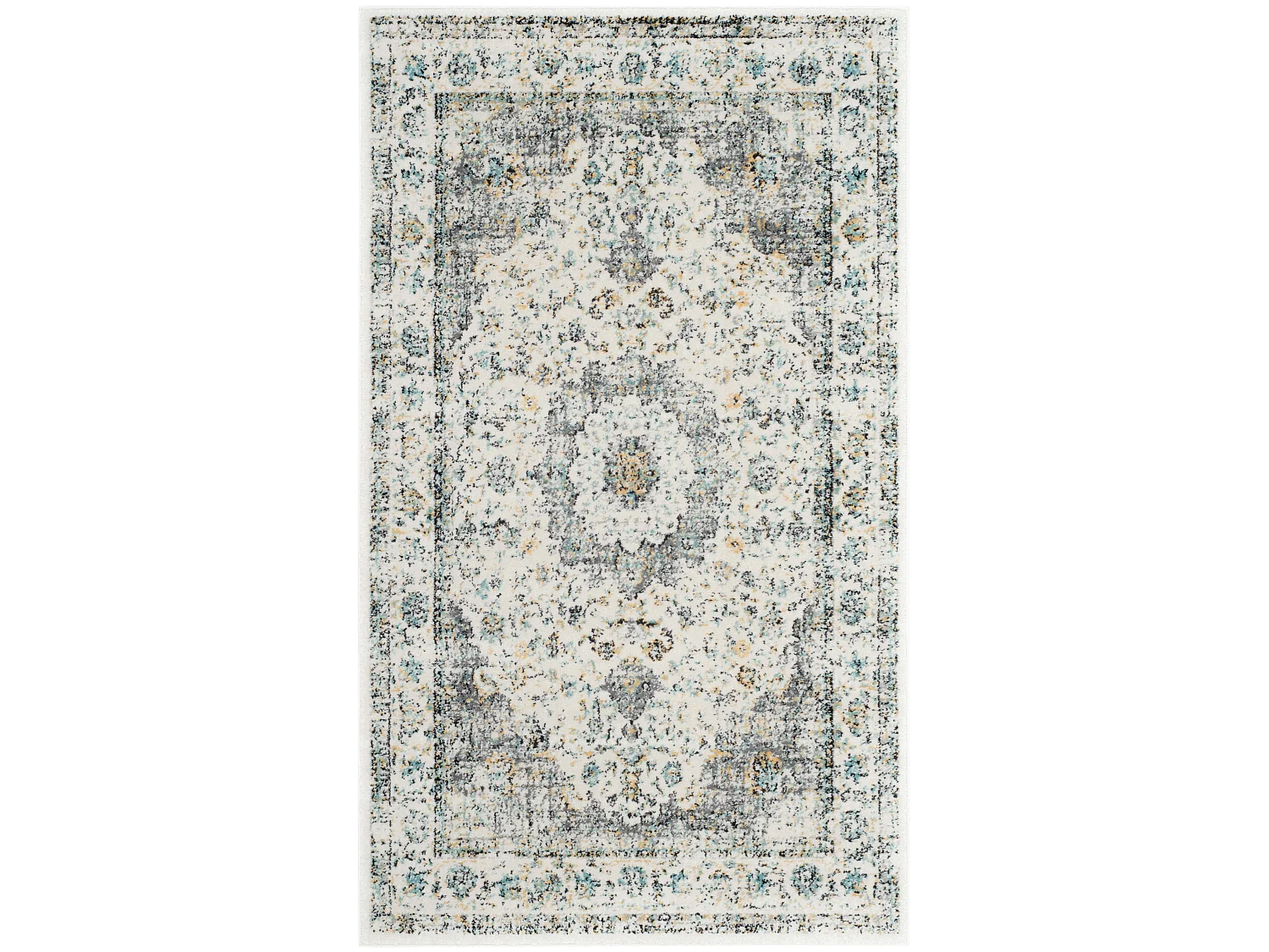 Tapis Gris/Or 122 X 183 cm - Nichol