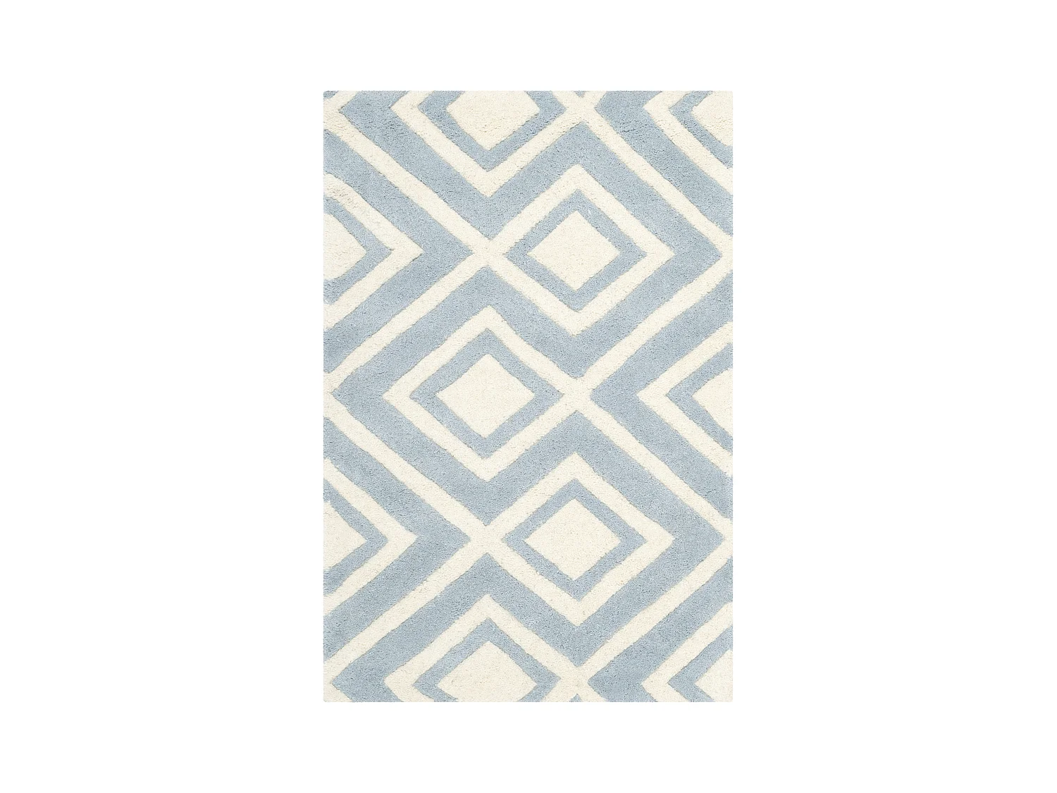 Tapis Bleu/Neutre 61 X 91 cm - Verity
