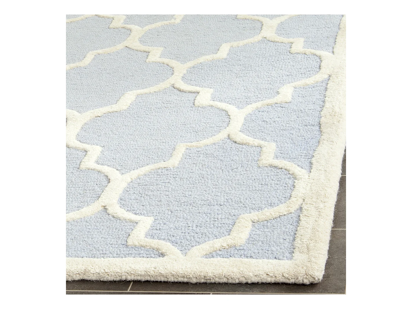 Tapis Bleu/Neutre 183 X 274 cm - Sky