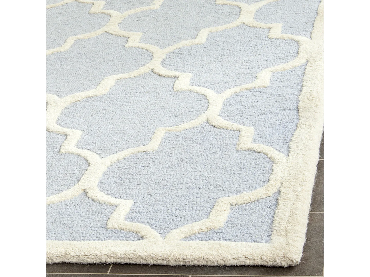 Tapis Bleu/Neutre 183 X 274 cm - Sky