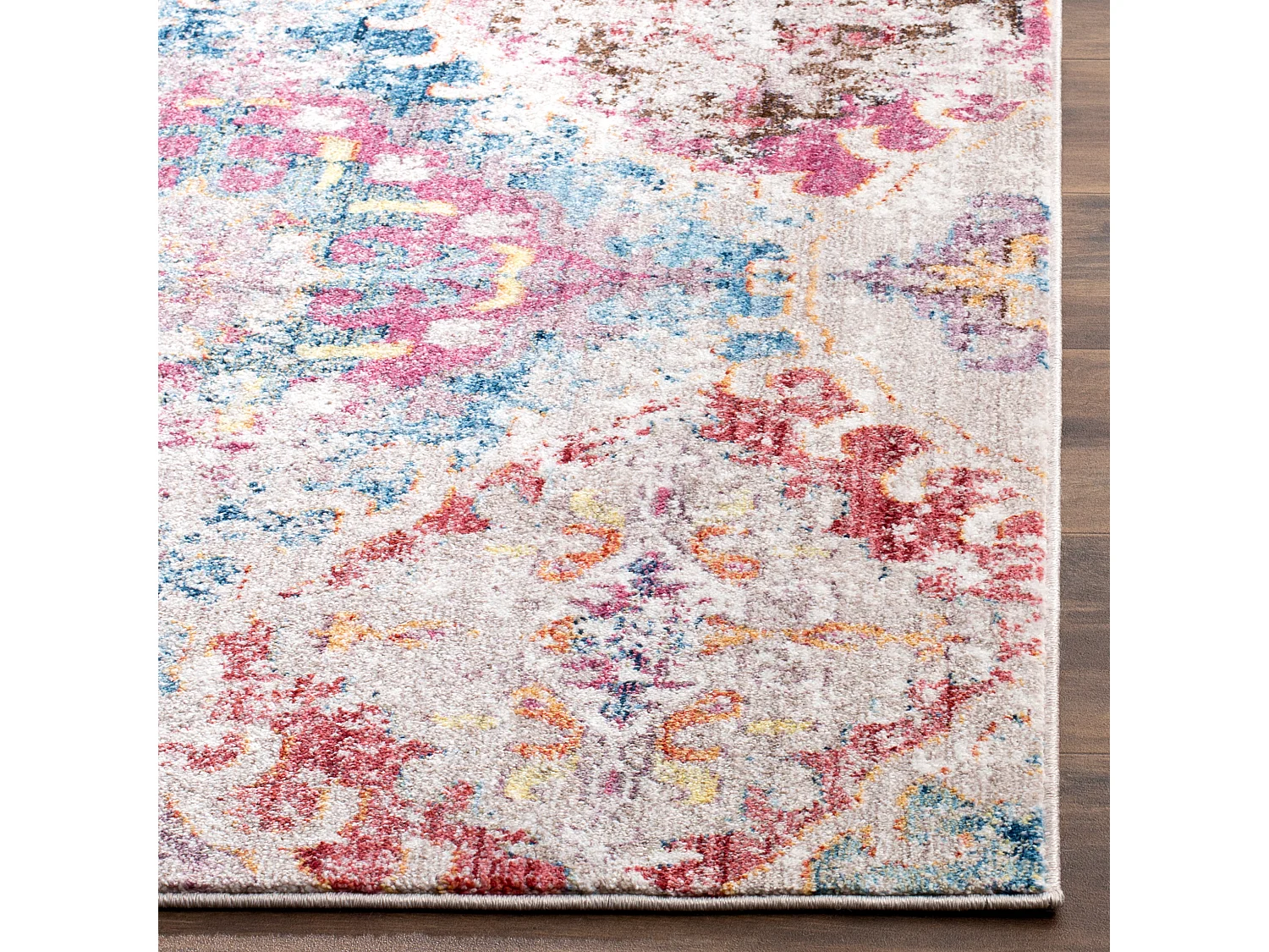 Tapis Bleu/Gris 122 X 183 cm - Jolina