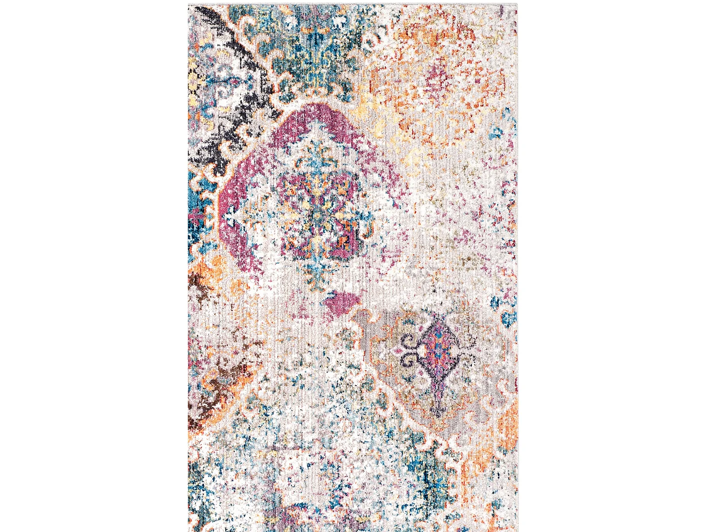 Tapis Bleu/Gris 122 X 183 cm - Jolina