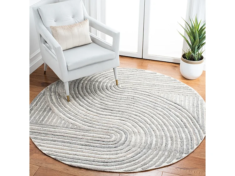 Tapis Beige 183 X 183 cm - Eloisa