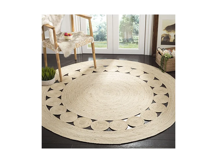 Tapis Blanc 152 X 152 cm - Esmé