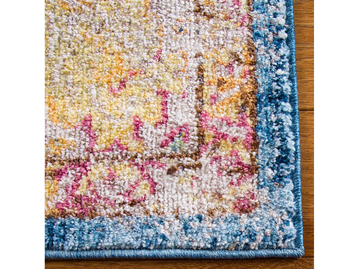 Tapis Bleu/Neutre 69 X 244 cm - Hadarah