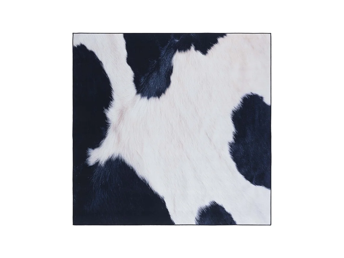 Tapis Ivoire/Bleu Foncé 183 X 183 cm - Elspeth