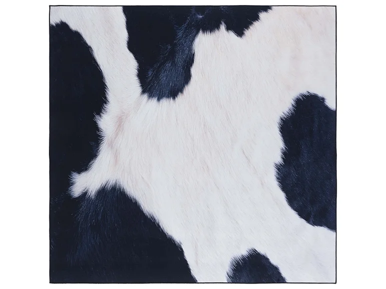 Tapis Ivoire/Bleu Foncé 183 X 183 cm - Elspeth